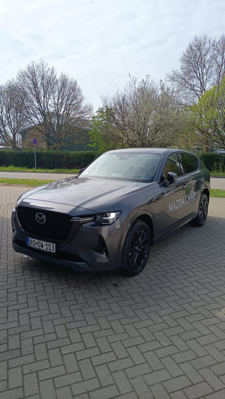 Mazda CX-60 Homura COSO Tan barna bőr belső 3.3D AWD 245 Le-TESZTAUTÓ