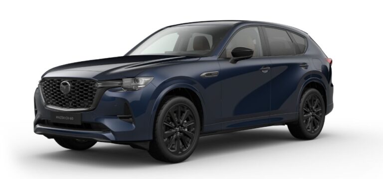 Mazda CX-60 5WGN 3.3L e-SKYACTIV D 254ps 8AT AWD Homura Plus TLOP 2026-os modellév Deep Crystal Blue