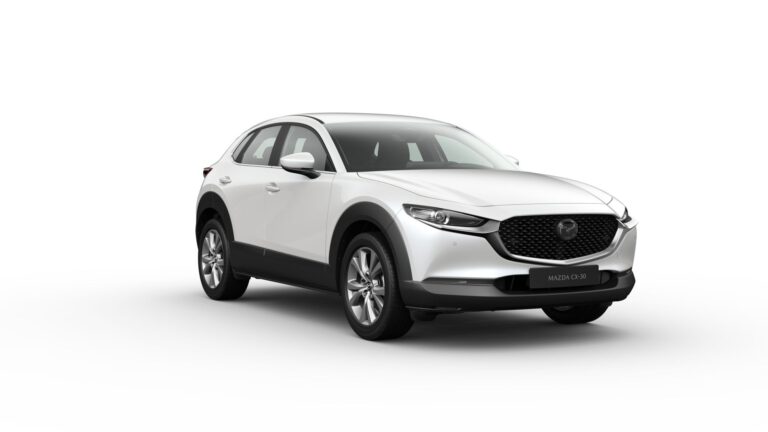 Mazda CX-30 2.5L FWD MT Centre-Line Snowflake White – Tesztautó