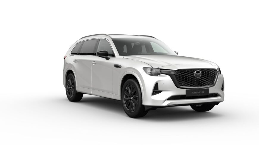 Mazda CX-80 PHEV AWD AT Homura Plus BLOP Rhodium White